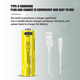 Аккумулятор AA LiitoKala USB-T36 1.5V, 2400 мАч - изображение 3
