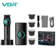Набор VGR 2 в 1 V-977&V-377 BLACK, аккумуляторный триммер и шейвер - изображение 2