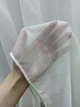 Однотонный тюль на основе лен-бамбука с утяжелителем, цвет молочный, 500см Х 250см - на тесьме 6см (0033-Т32) - изображение 4