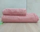 Набор турецких бамбуковых махровых полотенец Cestepe 50х90+70х140 Bamboo Sarev Somon - изображение 3