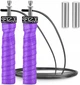 Скакалка скоростная для кроссфита 4FIZJO Speed Rope PRO+ Violet (P-5907739313188) - изображение 1