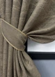 Комплект коротких штор VR-Textil Жакард Viva Marmo № 1786ш Какао 130х170 см 2 шт (35-0373) - зображення 4