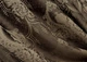 Комплект штор на люверсах VR-Textil Парча № 1772ш Коричневый с карамельным 155х270 см 2 шт (37-0258) - изображение 7