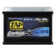 Автомобільний аккумулятор ZAP Carbon EFB 62Ah 550A R+ 562 05z - зображення 1