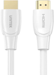 Кабель Unitek HDMI - HDMI 2.0 4K 60Hz 0.5m White (C11090AWH03-0.5M) - зображення 1