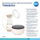 Молоковідсмоктувач мобільний електричний Take&Go Canpol babies (5901691862814) - зображення 2