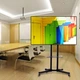 Стійка для телевізора TV CART 1500, 32"-70", до 40 кг, пересувний кронштейн на колесах - зображення 7