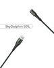Быстрый заряд для устройств Apple SkyDolphin S01L Lightning кабель 1 м зеленый - изображение 4