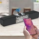 Портативная колонка с Bluetooth и часами, SOUNDBAR Q10, беспроводная акустика с будильником - изображение 4