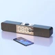 Портативная колонка с Bluetooth и часами, SOUNDBAR Q10, беспроводная акустика с будильником - изображение 8