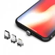 Магнитный кабель SkyDolphin S59KIT 3 в 1 для быстрой зарядки устройств USB, Lightning, microUSB, Type-C черный - изображение 4