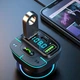 Автомобильный FM модулятор с дисплеем, Bluetooth, 2хUSB GZ03 - изображение 2