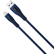 Кабель для зарядки и синхронизации SkyDolphin S01L Lightning USB кабель 1 м синий - изображение 1