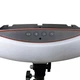Лампа кольцевая для съемки Ring Light LJJ-22 56 см 480 LED диодов с пультом и адаптером Touch Switch черная - изображение 6