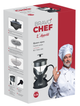 Френч-пресс BRAVO CHEF L'Appetit 800 мл черный (BC-7302-800) - изображение 4