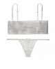 Комплект зі стразами Victoria’s Secret сріблястий S - зображення 3