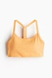 Топ спортивный H&M 271227766 S Оранжевый - изображение 2