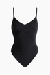 Боді моделююче фігуру H&M 271218329 XL Чорний - изображение 5