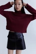 Джемпер H&M 271229911 L Бордовий - зображення 1