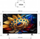 Телевізор TCL QLED 85" 85C655 - зображення 7