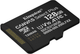 Карта пам'яті Kingston Canvas Select Plus Gen3 microSDXC 128GB Class 10 UHS-I U1 V10 A1 (SDCS3/128GBSP) - зображення 2