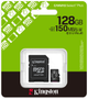 Карта пам'яті Kingston Canvas Select Plus Gen3 microSDXC 128GB Class 10 UHS-I U1 V10 A1 + SD-adapter (SDCS3/128GB) - зображення 7