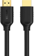 Kabel Unitek HDMI - HDMI 2.0 4K 60Hz 3m Black (C11079BK-3M) - obraz 4