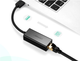 Przejściówka Ugreen CM209 USB 3.0 Type-A - Ethernet RJ45 1000Mb Grey (6957303859221) - obraz 3