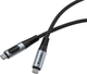 Kabel zasilający i synchronizujący Verbatim z wyświetlaczem 240 W, USB-C do USB-C, 120 cm, czarny (23942318491) - obraz 2