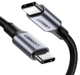 Кабель Ugreen US316 Type-C - Type-C 100W 5A Cable Alum. 1 м Black (6957303874279) - зображення 1