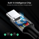 Кабель Ugreen US316 Type-C - Type-C 100W 5A Cable Alum. 1 м Black (6957303874279) - зображення 5