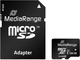 Карта памʼяті MediaRange microSDXC 128GB Class 10 + SD адаптер (4260459613633) - зображення 1