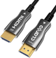 Кабель Claroc HDMI - HDMI 2.0 AOC 4K 60Hz 20m Black (FEN-HDMI-20-20M) - зображення 1