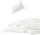 Простынь MirSon Soft Touch of Satin 001 White 220x240 см (2200011275925) - изображение 1