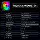 Корпусный вентилятор UPSIREN UF-1 PRISM 4 PRO Black 120 мм 4-pin PWM 5V 3-pin ARGB Чёрный (1016-141-00) - изображение 9