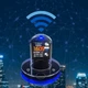 Настольные часы BauTech с Wi-Fi и RGB-подсветкой умные Синий (1015-961-00) - изображение 11