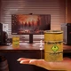 3D модель металевої бочки BauTech Flammable Liquid мініатюрна в стилі індастріалу Помаранчевий (1016-096-00) - зображення 2