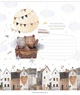 Комплект 5 шт. учнівських зошитів Precious moments. Зошит Школярик 12 арк. у клітинку 3506 4820006470432 - зображення 3