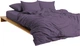 Комплект постельного белья Mirson Семейный 2x160х220 см 012 Purple Soft Touch of Satin (2200011281735) - изображение 1