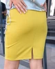 Спідниця INEDIT 0049 Mustard M - изображение 8