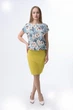 Спідниця INEDIT 0048 Mustard S - изображение 1