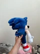 Мягкая плюшевая игрушка Соник 40см, игрушка Sonic из мультфильма, Синий - изображение 5