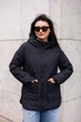 Женская демисезонная куртка «Noir Check» Lusskiri S черная 759752 - изображение 1