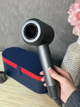 Фен для волосся Super Hair Dryer з функцією швидкого сушіння, у шкіряному кейсі - зображення 7