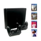 Консоль Sony PlayStation 4 SLIM 500GB Black обслугована + 2 Геймпада бездротових DualShock 4 + 4 ігри + гарантія б/в - зображення 1