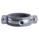 Хомут в сборе CR 1 1/2″ (47-53мм) с винтом-шурупом 8*100 и дюбелем в уп., серый - изображение 3