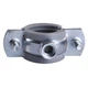 Хомут в сборе CR 1/2″ (20-23мм) с винтом-шурупом 8*80 и дюбелем в уп., серый - изображение 3