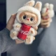 М’яка іграшка брелок Labubu POP MART Coca Cola 17 см у коробці Лабуба рідкісна колекційна іграшка Лабубу Кока Кола - зображення 1
