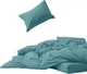 Простынь MirSon Soft Touch of Satin 015 Aquamarine 150х220 см (2200011282817) - изображение 1