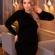 Тепла термобілизна жіноча (кофта+легінси) XL, чорний / Теплокомплект - зображення 4